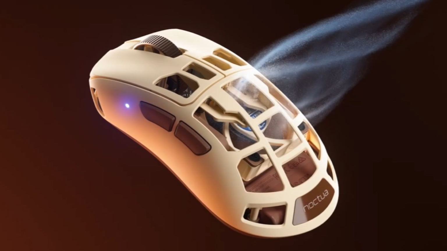 This $180 gaming mouse has a Noctua fan blowing on your hand
