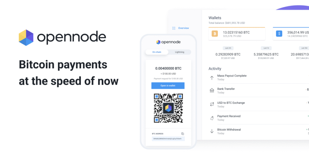 OpenNode – Bitcoin Payment Processor