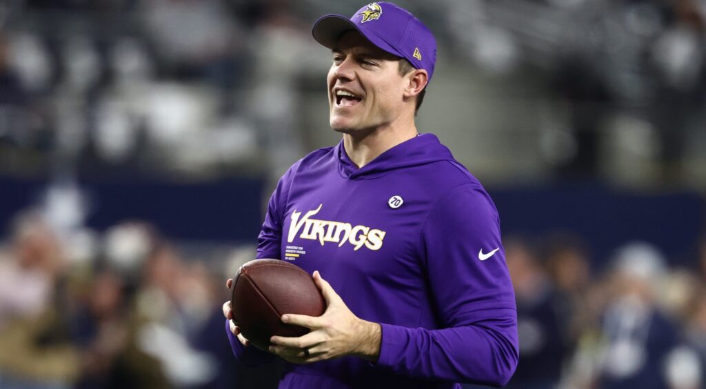 Kevin O’Connell Takes a Swing Alongside Historic Athlete