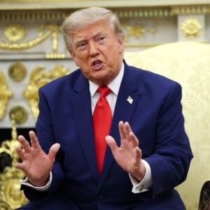 Trump says Saudi nuclear deal bars enrichment, requires Israel normalization Trump says Saudi nuclear deal bars enrichment, requires Israel normalization