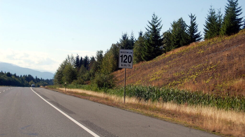 Here’s Where You Can Find The Fastest Speed Limit Sign In Canada