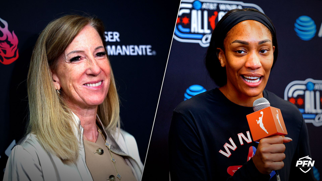 A’ja Wilson Takes Subtle Shot at WNBA Commissioner Cathy Engelbert at All-Star Weekend A’ja Wilson Takes Subtle Shot at WNBA Commissioner Cathy Engelbert at All-Star Weekend