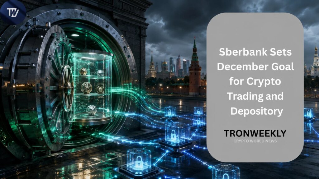 Sberbank Sets December Goal for Crypto Trading and Depository Sberbank Sets December Goal for Crypto Trading and Depository
