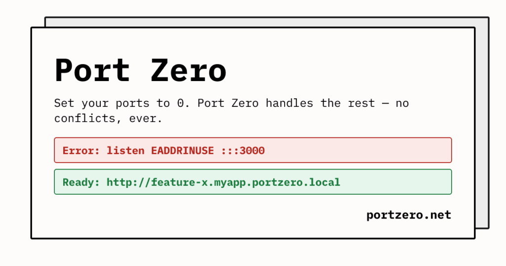 Show HN: Port Zero – how I learned to stop worrying and love PORT=0