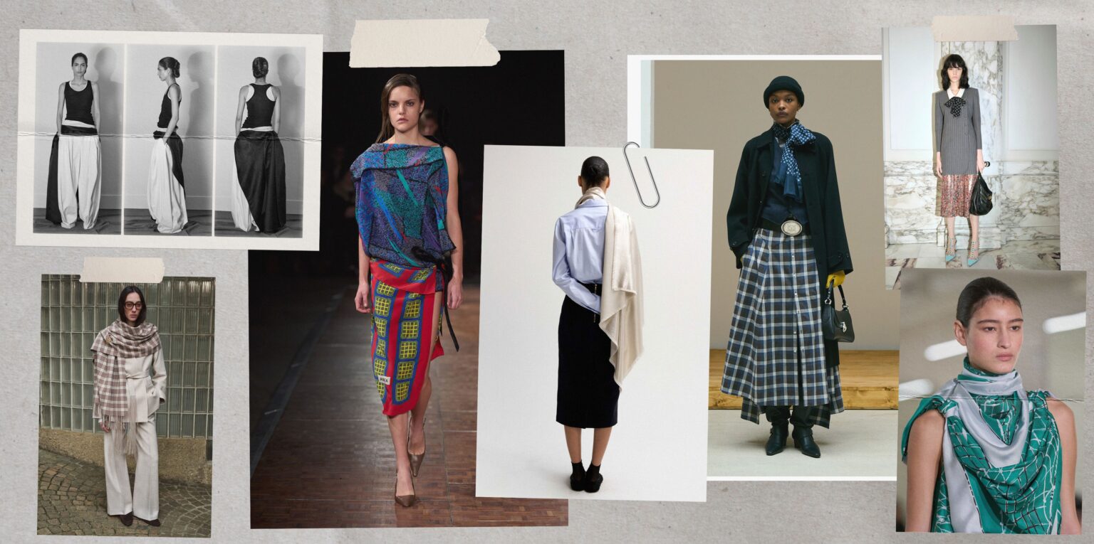 8 Ways to Style the Silk Scarf, Inspired by the Fall 2026 Runways 8 Ways to Style the Silk Scarf, Inspired by the Fall 2026 Runways