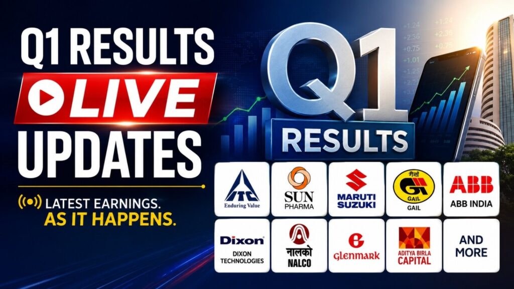 Q1 Results LIVE Updates:  IOC slips into loss; Maruti Suzuki profit beats estimates