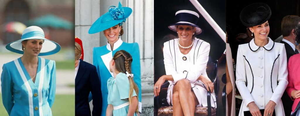 Every Time Kate Middleton Referenced Princess Diana’s Iconic Style