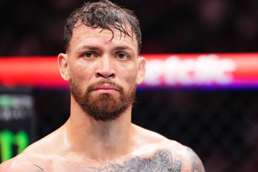 Mauricio Ruffy receives criticism from fans after sharing UFC 331 training footage in UFC legend’s shorts