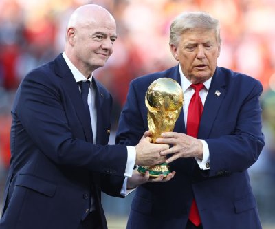 Trump defends Infantino, lauds FIFA president for World Cup success Trump defends Infantino, lauds FIFA president for World Cup success
