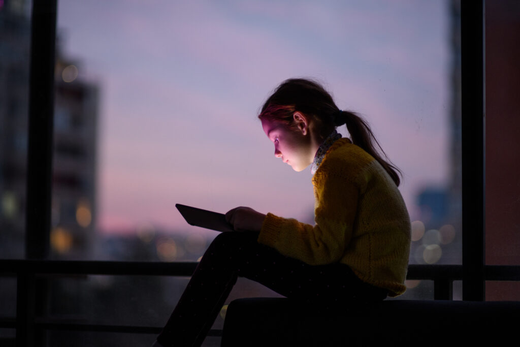 Parents’ Stress Leads to More Screen Time for Kids, Study Finds