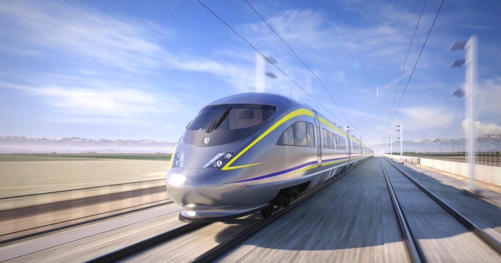 California high-speed rail could run out of money by December 2027, as authority cuts train order in half California high-speed rail could run out of money by December 2027, as authority cuts train order in half