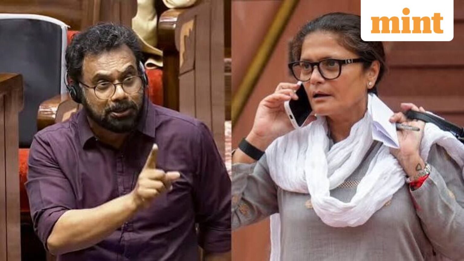 ‘Lungiwala’ remark row rocks Rajya Sabha: What happened between Sushmita Dev, John Brittas —  All you need to know