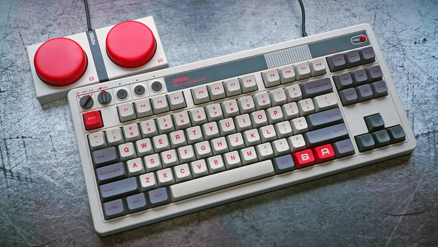 8BitDo’s NES-style keyboard just dropped to $70, its lowest price yet 8BitDo’s NES-style keyboard just dropped to $70, its lowest price yet