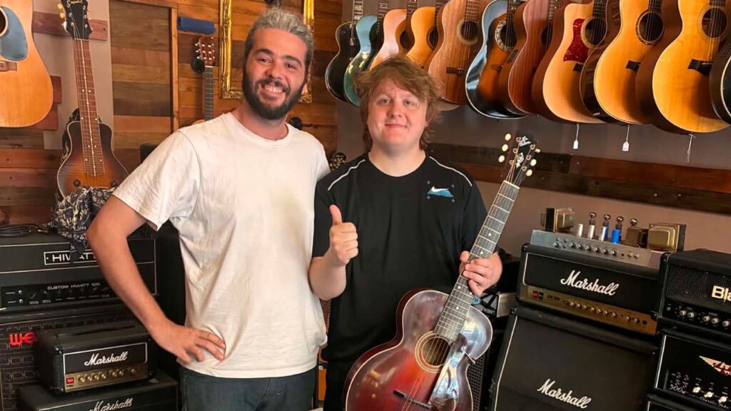 “We didn’t recognize him immediately – honestly thought it was James McCartney for a minute”: How a vintage guitar store in Malta landed Lewis Capaldi a rare Gibson acoustic “We didn’t recognize him immediately – honestly thought it was James McCartney for a minute”: How a vintage guitar store in Malta landed Lewis Capaldi a rare Gibson acoustic