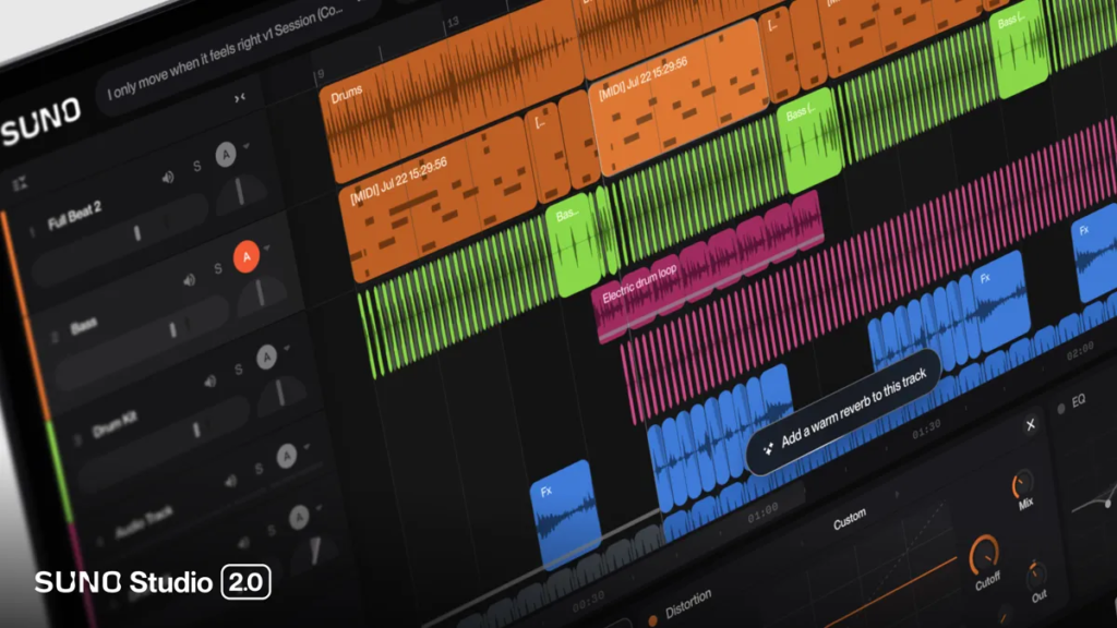 Suno Is Getting Closer to Building an Actual DAW with ‘Studio 2.0’ — Conveniently With No Download Restrictions Whatsoever