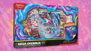 Record Pokémon price drop: The Pokémon TCG Mega Greninja ex Premium Collection drops $40 at Amazon Record Pokémon price drop: The Pokémon TCG Mega Greninja ex Premium Collection drops $40 at Amazon