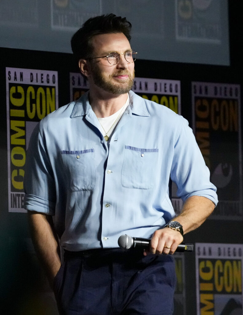 Chris Evans makes rare comment on becoming a dad to daughter with wife Alba Baptista