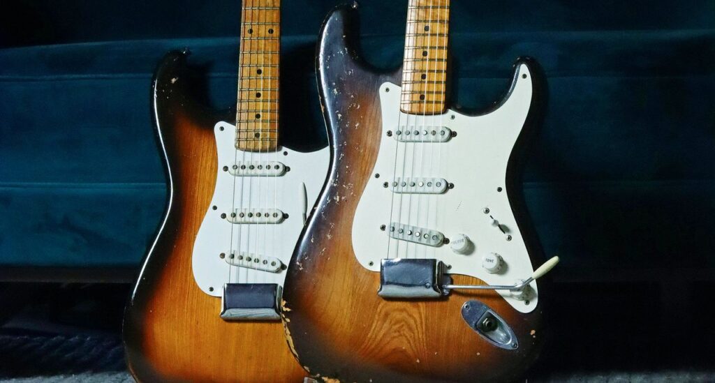 “They’re so scarce. Fender only made 200 and the majority of them have been monkeyed with”: The Stratocaster was in constant flux during its first year of production – and these two 1954 models prove it “They’re so scarce. Fender only made 200 and the majority of them have been monkeyed with”: The Stratocaster was in constant flux during its first year of production – and these two 1954 models prove it