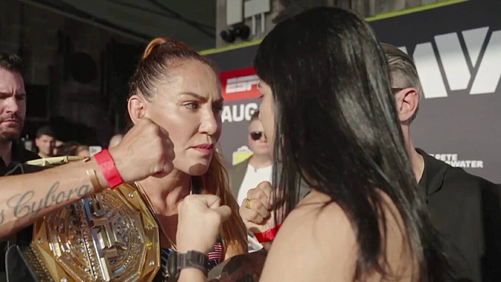 PFL Tampa: Cris Cyborg vs Ketlen Vieira Ceremonial Weigh-Ins