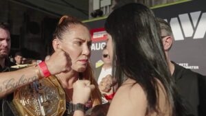PFL Tampa: Cris Cyborg vs Ketlen Vieira Ceremonial Weigh-Ins