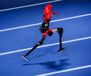 Chinese humanoid robot breaks 100m sprint record set by Usain Bolt