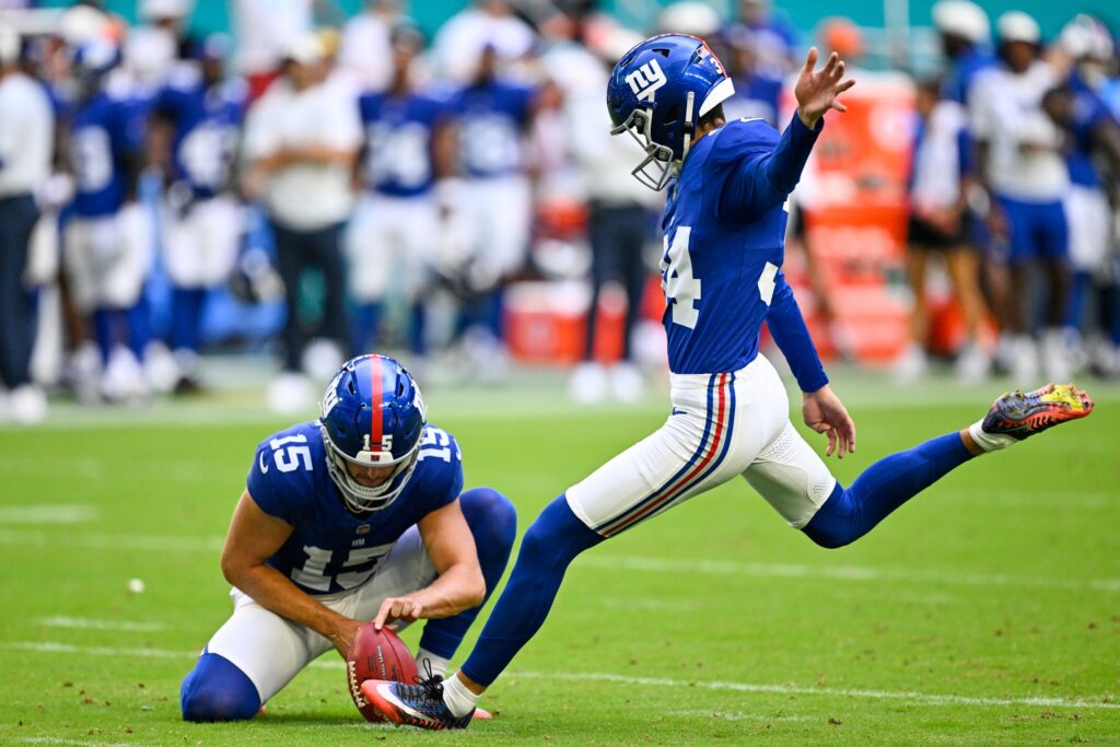 Giants loving what they’ve seen from rookie kicker, plus other takeaways in preseason win