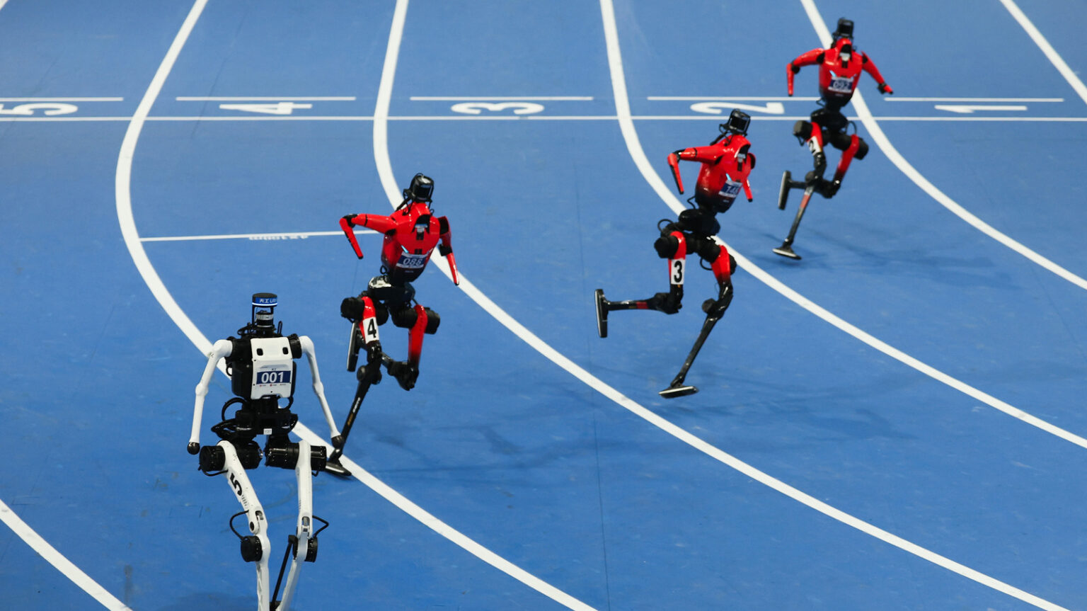 Humanoid robots have beaten Usain Bolt’s 100-meter dash record