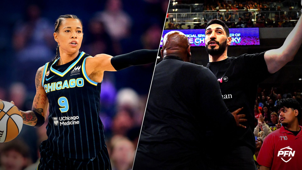 ‘INSANE,’ ‘Completely Out of Control’ — Outrage Erupts As Enes Kanter Gets Ejected From Fever-Sky for ‘Getting Into It’ With Natasha Cloud