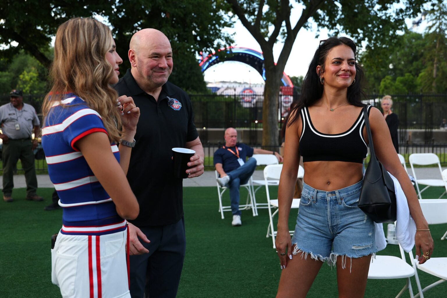 Nina Drama reveals how heroic Dana White saved her from ‘crazy stalker’ Nina Drama reveals how heroic Dana White saved her from ‘crazy stalker’
