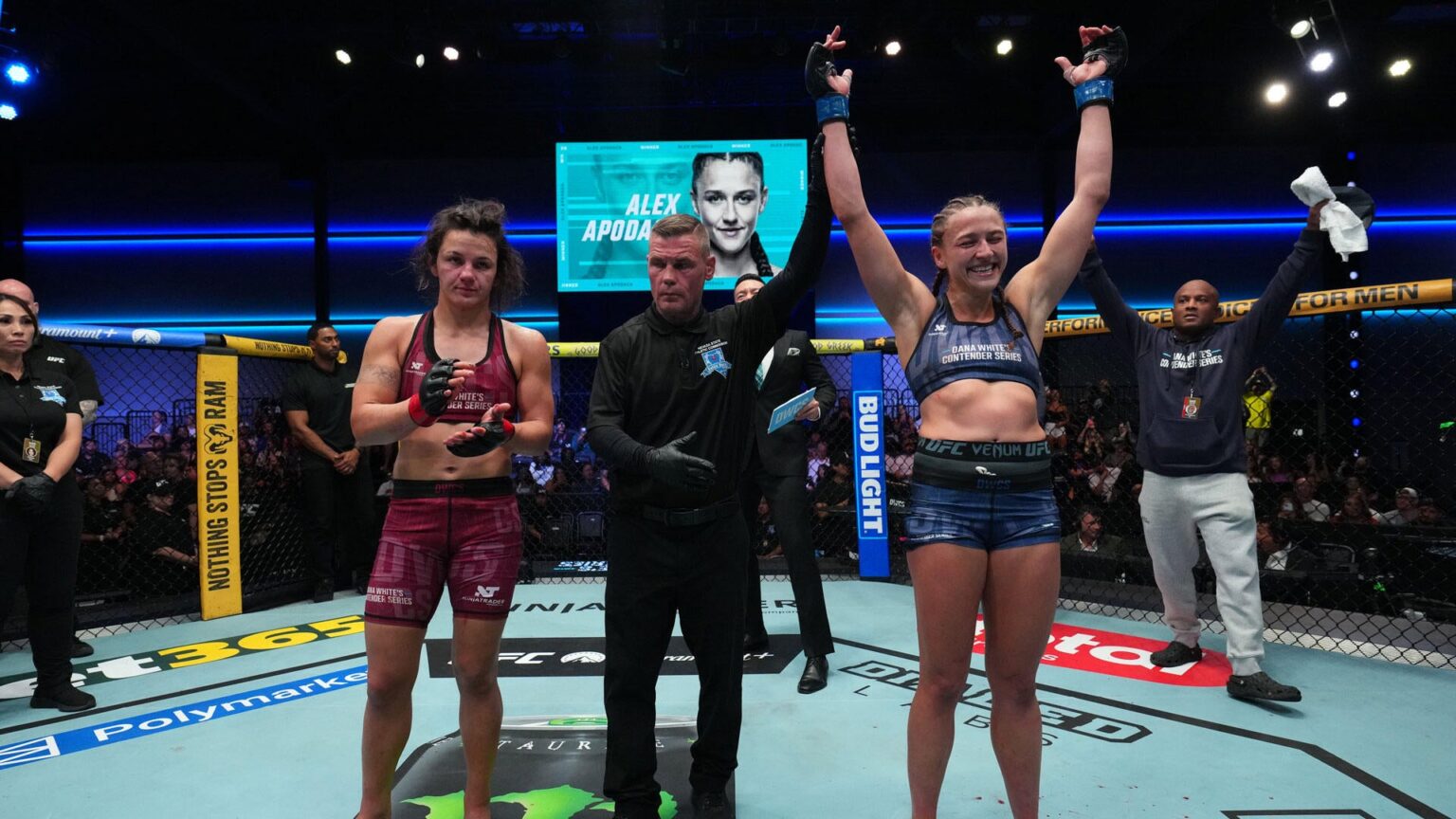 Dana White’s Contender Series 2026 Week 3 results: Alex Apodaca scores massive upset of Bella Mir for contract