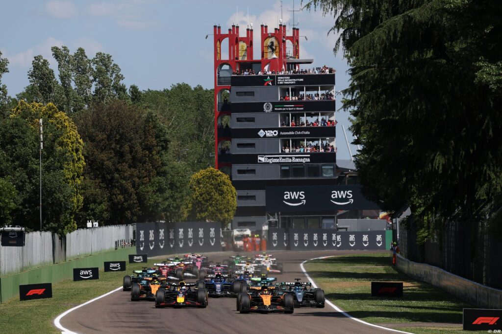 Imola se prépare pour une finale de la F1, la Chine en ouverture de 2027