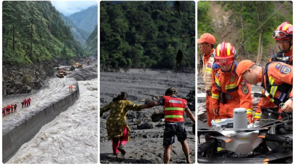 Flash flood warning in Nepal after 5.1-magnitude earthquake hits China; evacuation near Trishuli