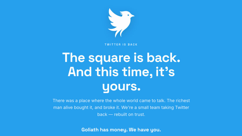 There’s a new Twitter in town, even though a judge has yet to rule on a trademark injunction There’s a new Twitter in town, even though a judge has yet to rule on a trademark injunction