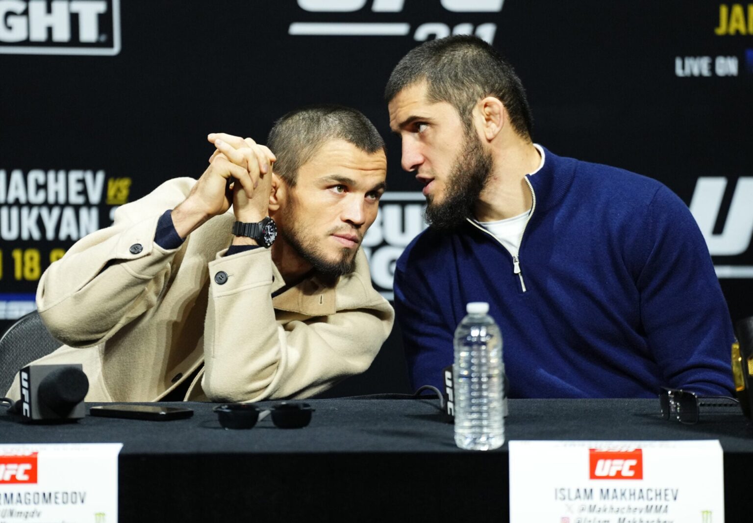 Islam Makhachev backs Umar Nurmagomedov to still become champion in reaction to UFC Shanghai defeat Islam Makhachev backs Umar Nurmagomedov to still become champion in reaction to UFC Shanghai defeat