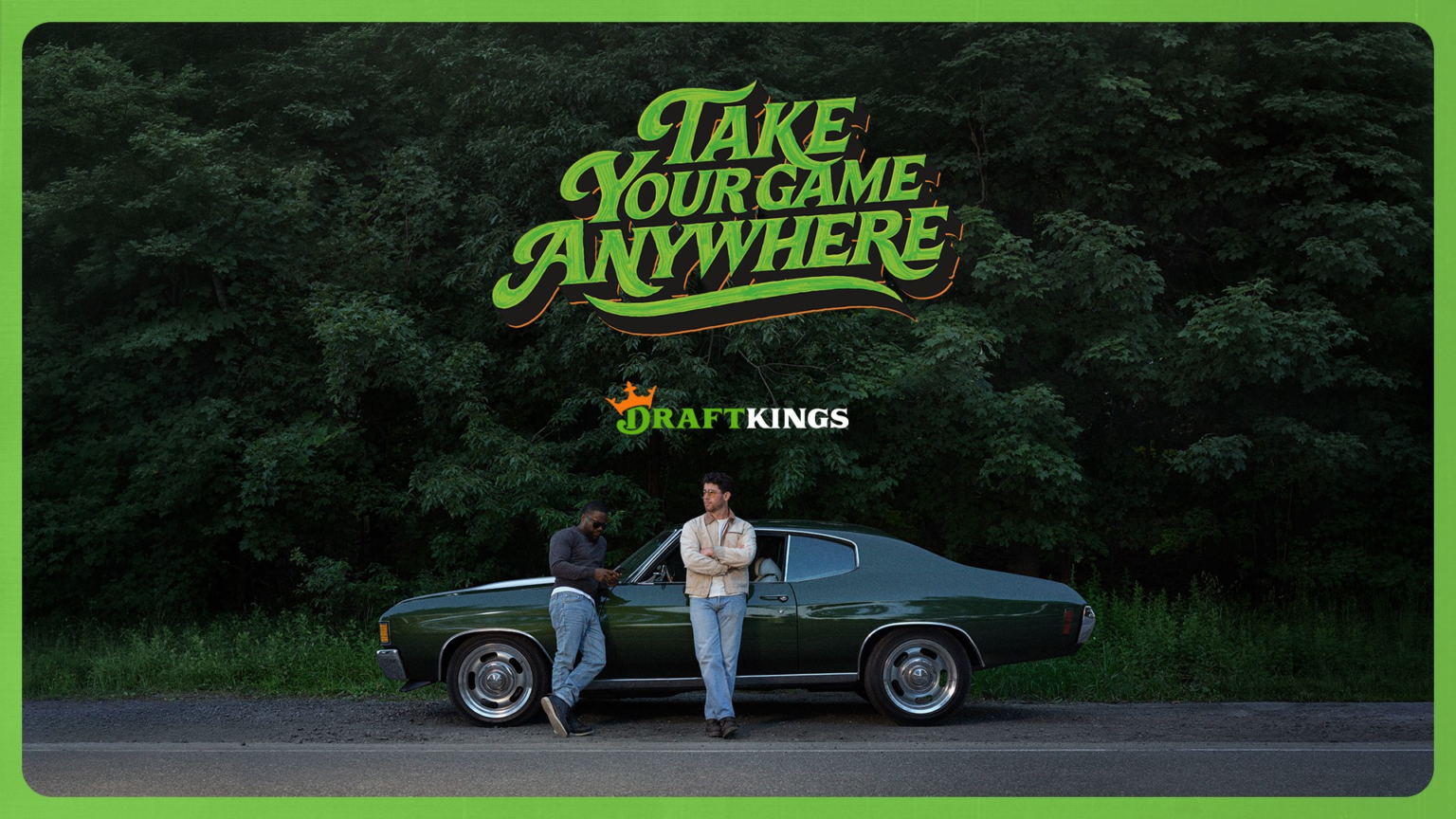 DraftKings Taps Kevin Hart, Nick Jonas for Road-Trip Commercial That Touts Wagering, Predictions