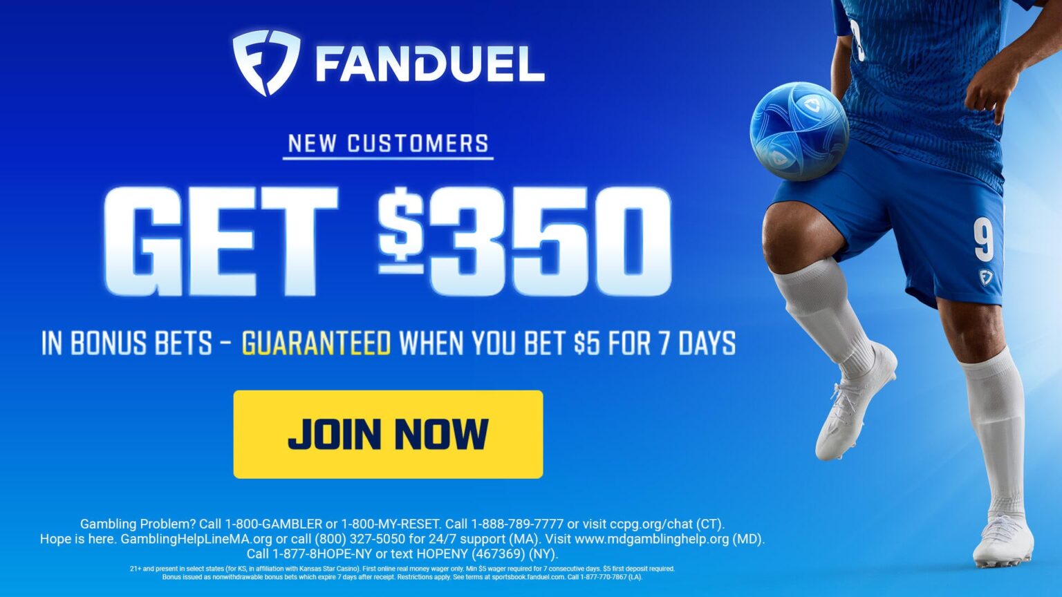 Use FanDuel promo code to get $350 in bonus bets by targeting Blue Jays-Guardians, Yankees-Angels on Wednesday