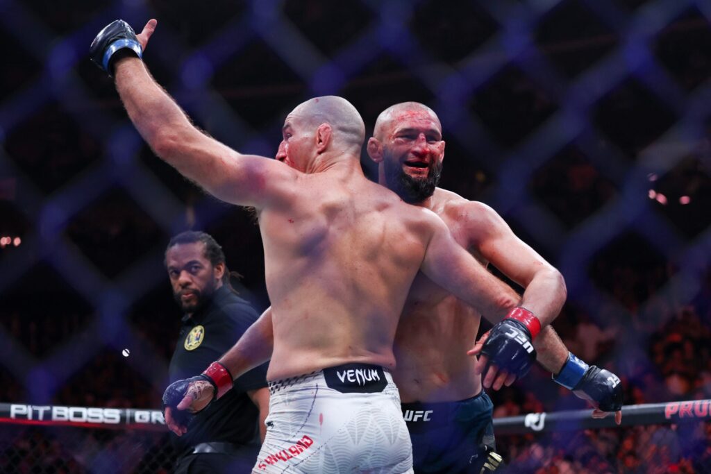 Khamzat Chimaev says he’ll face winner of Sean Strickland’s next fight, rules out light heavyweight move Khamzat Chimaev says he’ll face winner of Sean Strickland’s next fight, rules out light heavyweight move
