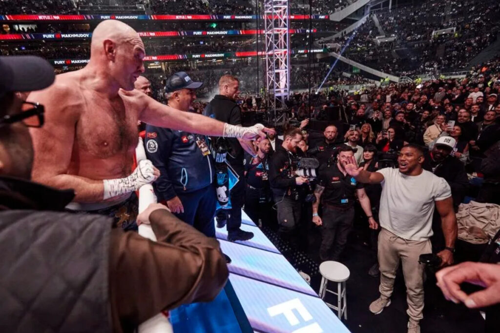 Tyson Fury calls for trilogy bout with Oleksandr Usyk after Anthony Joshua ‘sh*t his pants’
