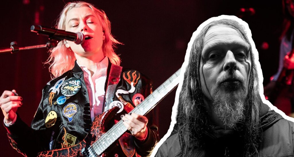“A lot of people wanted to run with: ‘Oh, Godflesh man works with Phoebe Bridgers!’ I was really upset about it”: How Justin Broadrick ended up playing 8-string guitar on a Phoebe Bridgers record