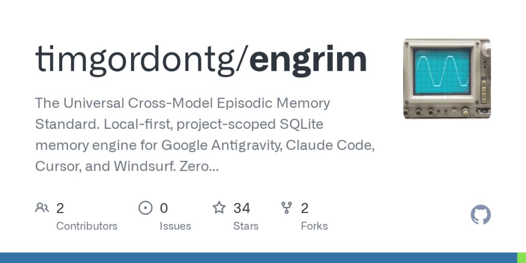 Show HN: Engrim – A universal, local-first SQLite memory engine for AI CLIs