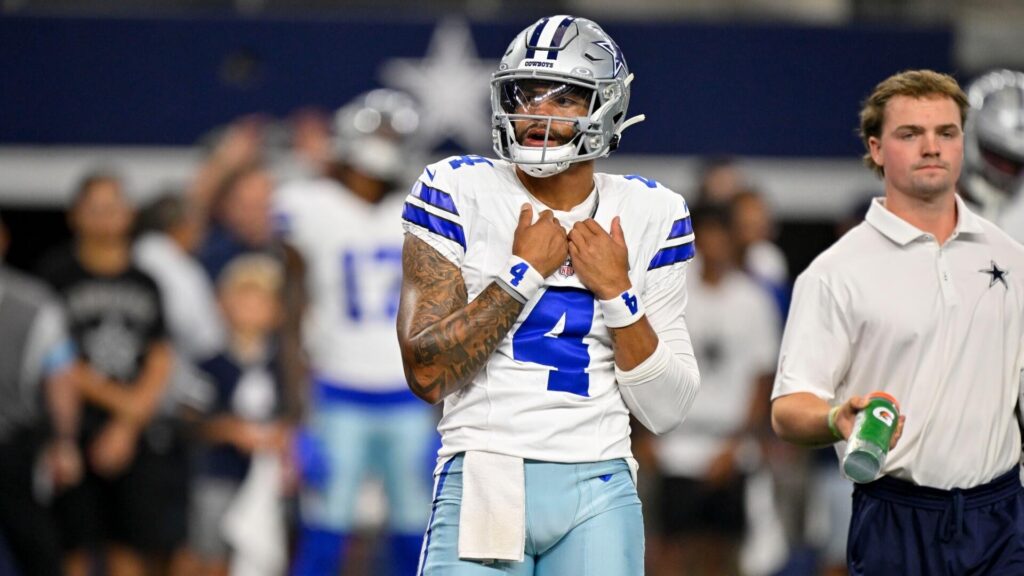 2026 NFL Week 1 early odds: Cowboys road favorites vs. Giants, while Panthers in familiar position vs. Bears