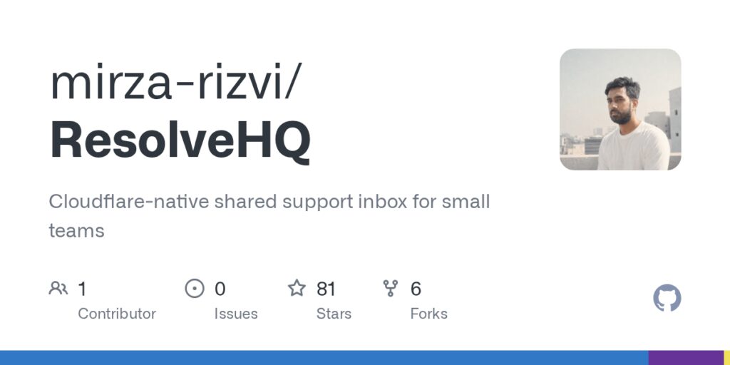 Show HN: ResolveHQ – A Helpdesk Built on Cloudflare Workers, D1, R2 and Queues