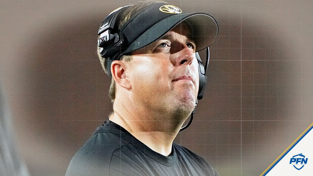 ‘How’d That Hype Video End?’ ‘Y’all Are Weird’ — Missouri HC Eli Drinkwitz Taunts Kansas Supporters After Border War Win ‘How’d That Hype Video End?’ ‘Y’all Are Weird’ — Missouri HC Eli Drinkwitz Taunts Kansas Supporters After Border War Win