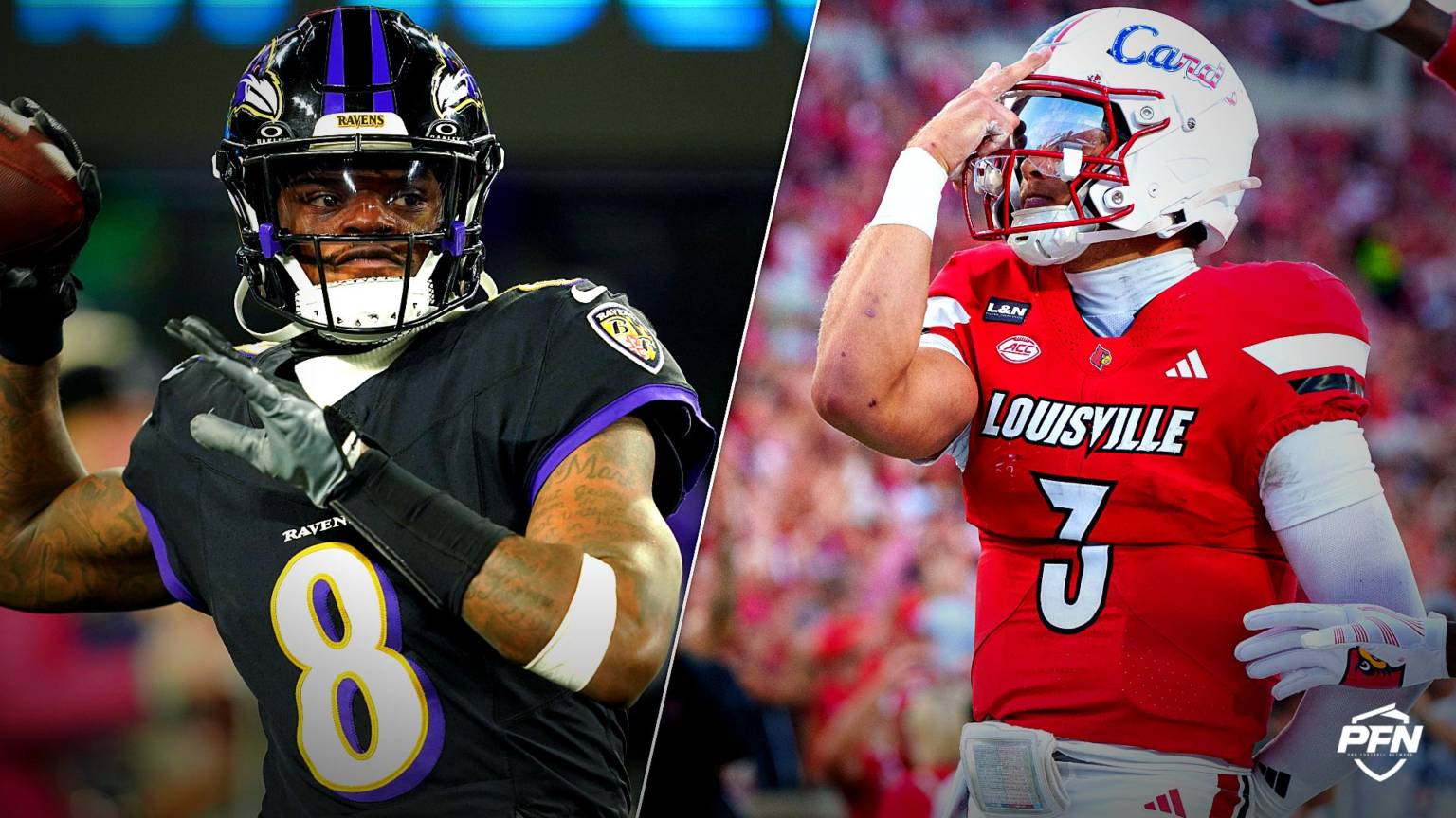 ‘Are We Sure Ohio State Chose The Right QB?’ — CFB Fans Take Notice as Louisville’s Lincoln Kienholz Pulls Off Rare Lamar Jackson-Esque Feat