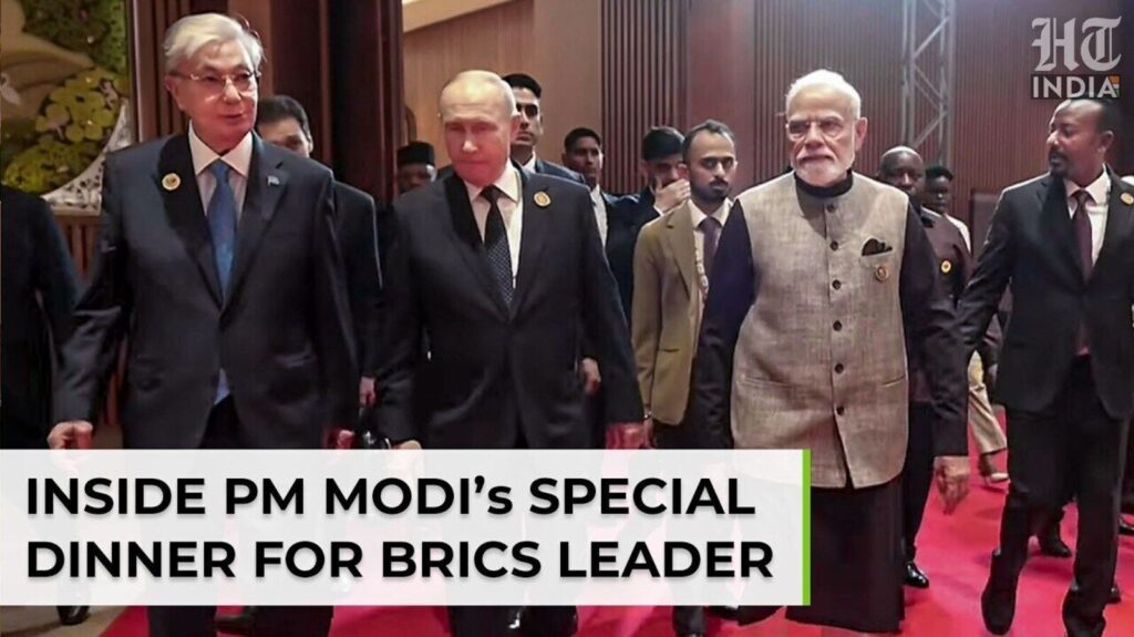 Mushroom galouti, paneer lababdar, millet pulao, beetroot raita: What’s for dinner at PM Modi’s BRICS day 1?