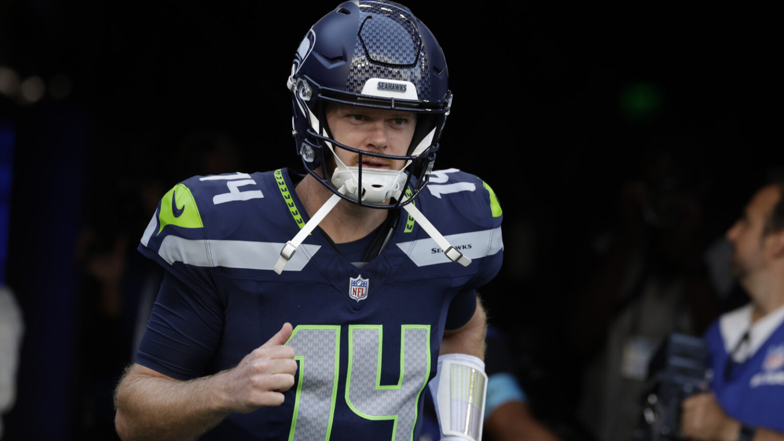 Seahawks’ Sam Darnold is dealing with an ‘unusual’ injury