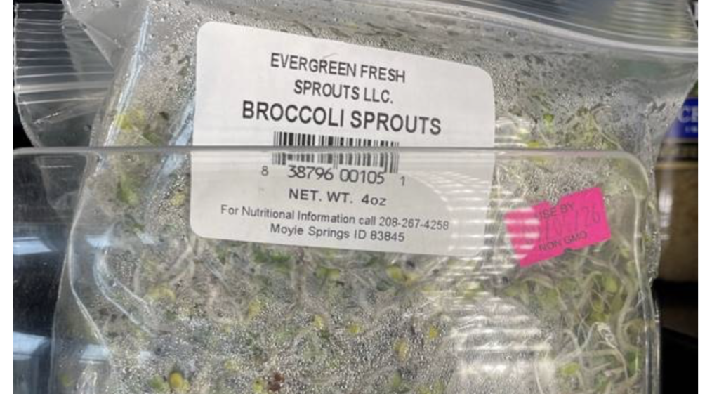 Idaho company recalls sprouts linked to Salmonella outbreak