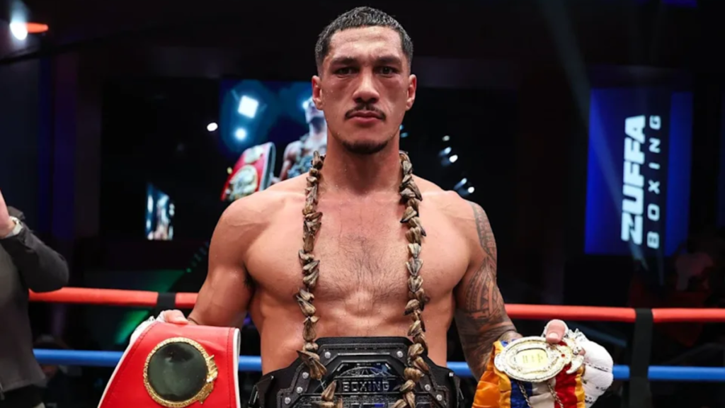 Jai Opetaia wins by Round 9 knockout