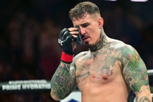 Tom Aspinall vacates UFC heavyweight title after suffering ‘further damage’ to his eye in training Tom Aspinall vacates UFC heavyweight title after suffering ‘further damage’ to his eye in training