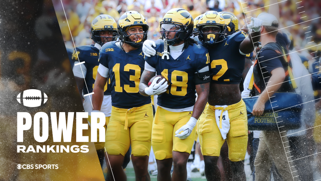College Football Power Rankings: Michigan reenters after win over Oklahoma, Oregon tumbles College Football Power Rankings: Michigan reenters after win over Oklahoma, Oregon tumbles
